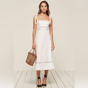 Reformation Dakota Linen Dress